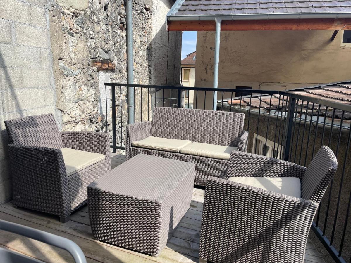 Bel Appartement En Centre Ville Evian-les-Bains Bagian luar foto